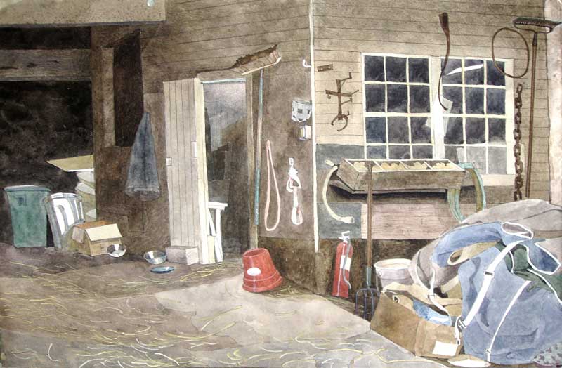 A Walk Into Kuerner's Barn by Eddie Flotte
