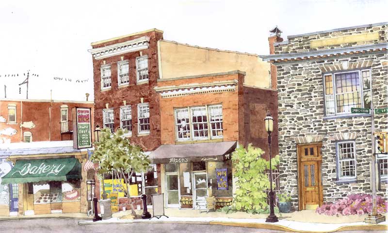 Ambler Police Station by Eddie Flotte
