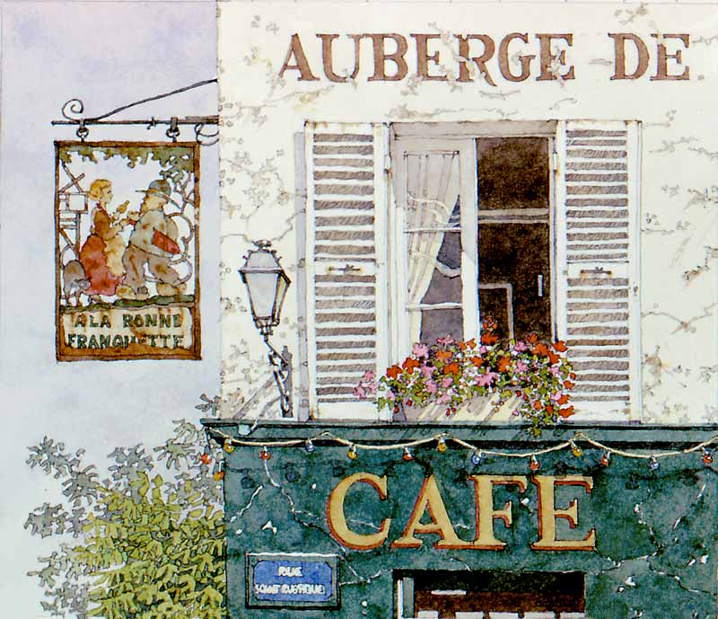 Auberge de La Bonne Franquette by Eddie Flotte