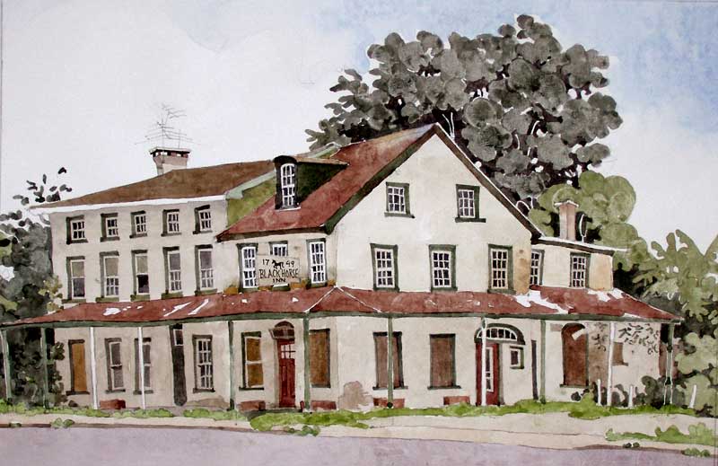 Black Horse Tavern by Eddie Flotte