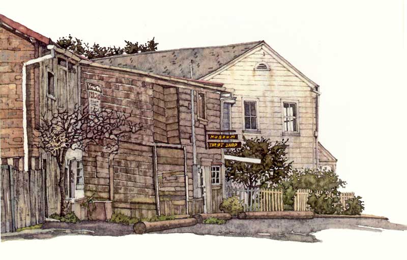 Bolinas Museum and Thrift Shop by Eddie Flotte