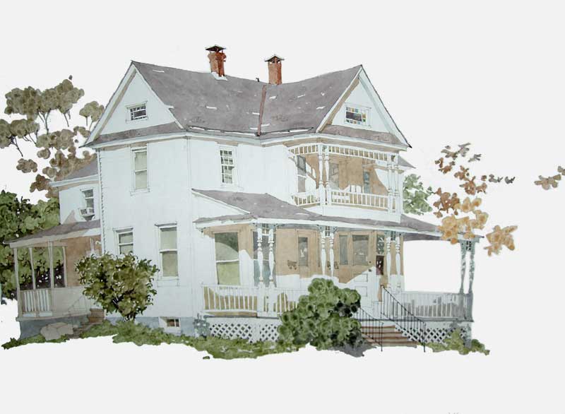 Bruce Springsteen's House Freehold, NJ by Eddie Flotte