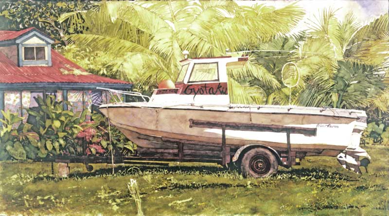 Dewitt's Boat by Eddie Flotte