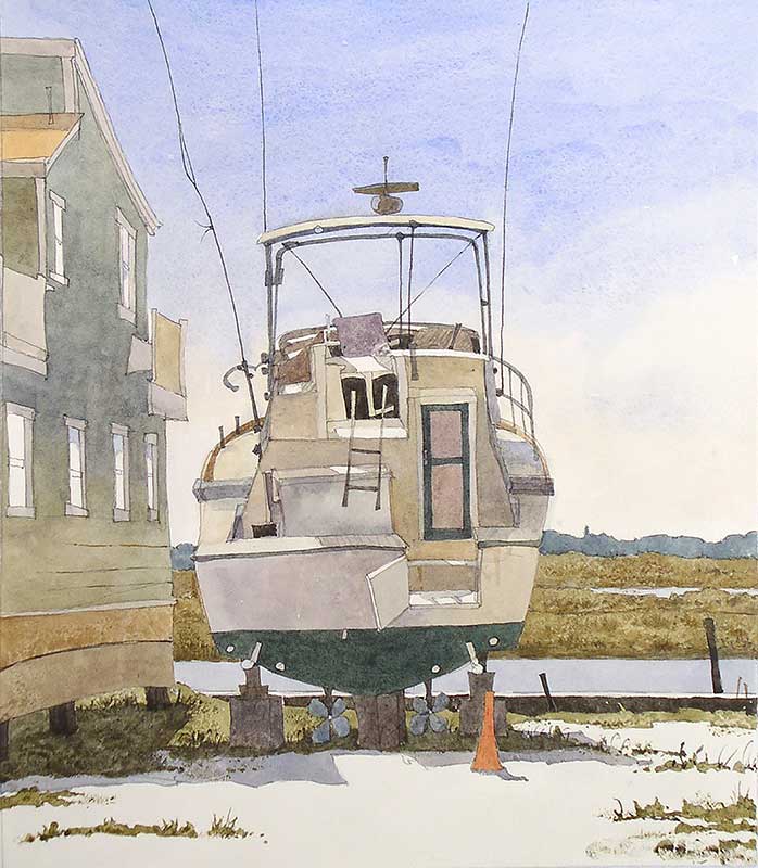 Dry Docked Off Margate by Eddie Flotte