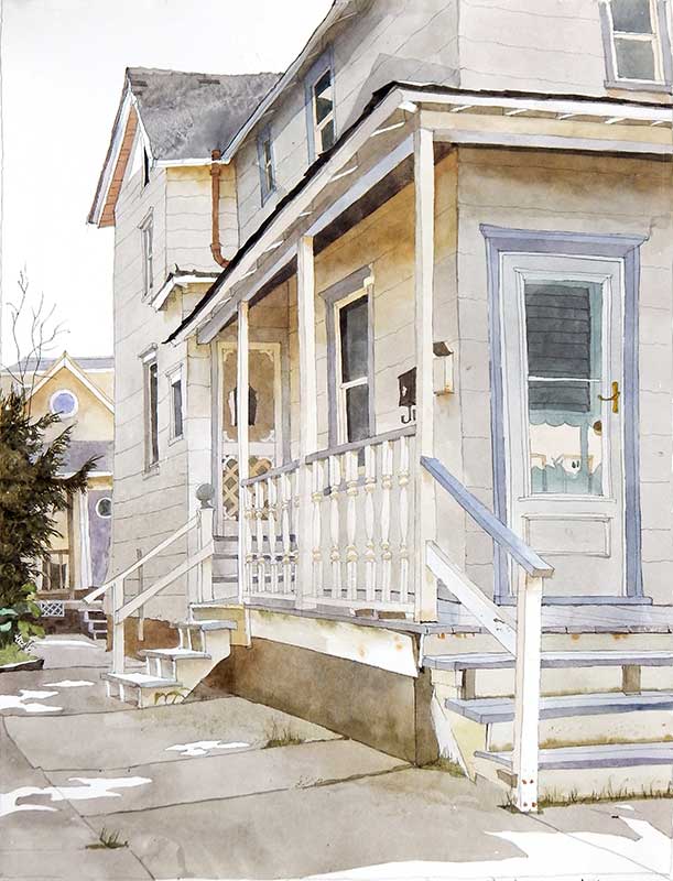 Eleventh And Asbury by Eddie Flotte