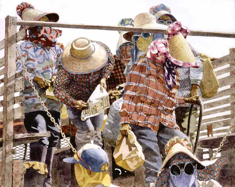 Flannel Shirts and Flowered Bonnets by Eddie Flotte