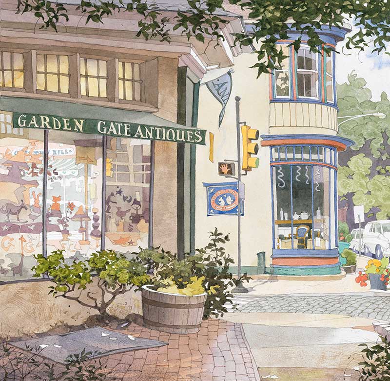Garden Gate Antiques by Eddie Flotte