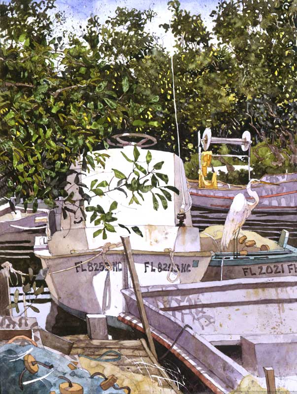 Gill Nets by Eddie Flotte