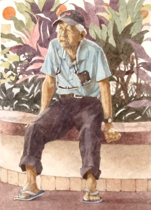 Man on the Wall by Eddie Flotte