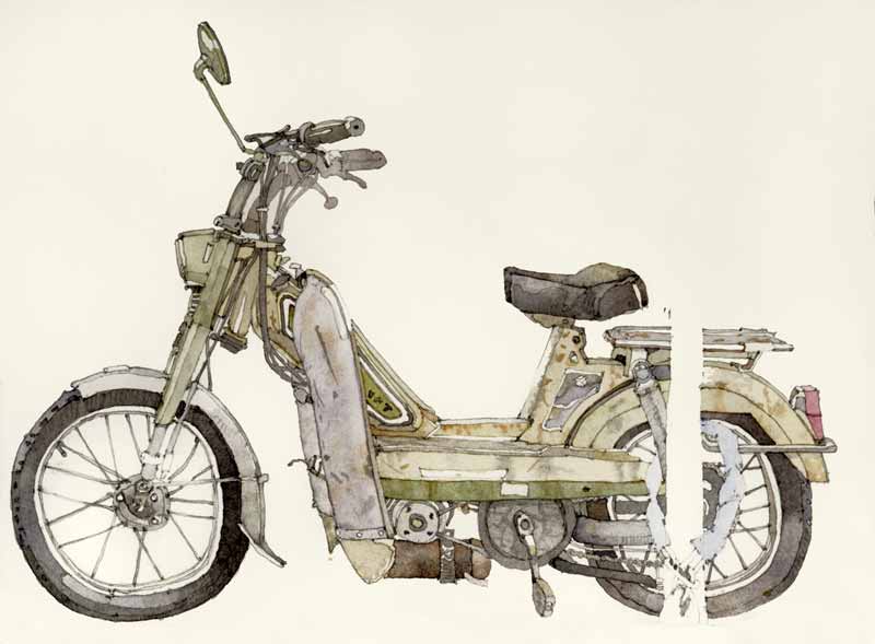 Mobilette by Eddie Flotte