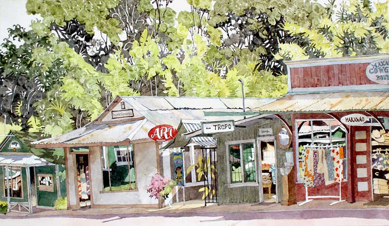 Morning in Makawao by Eddie Flotte