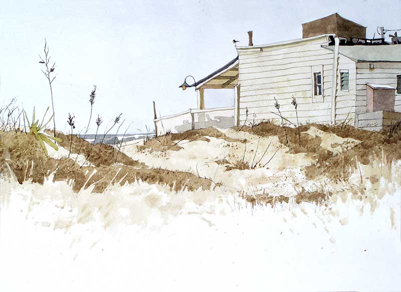 North Beach Cafe' by Eddie Flotte