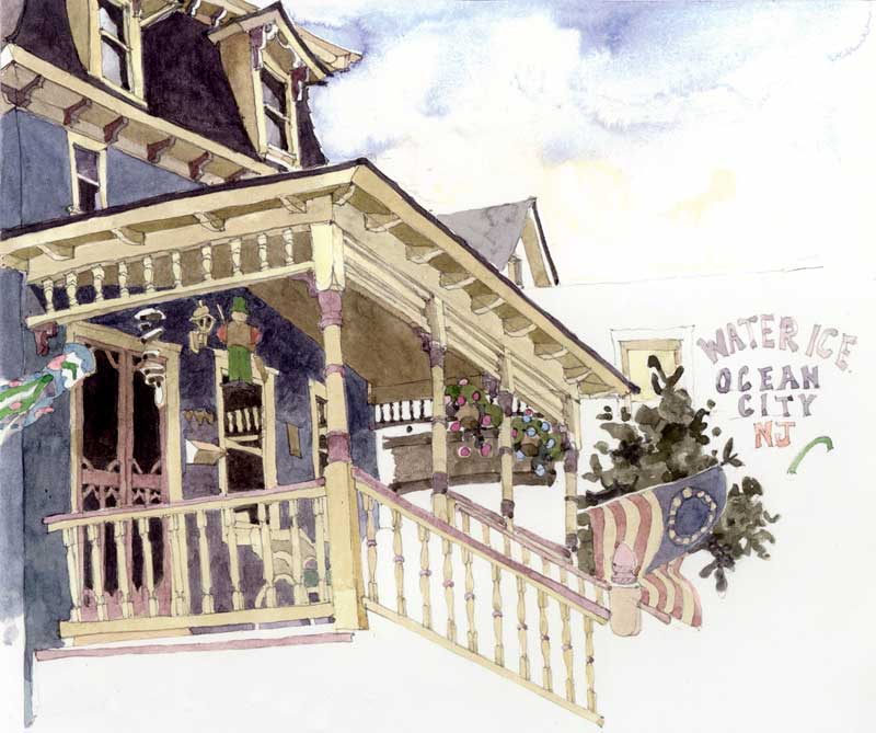 Ocean City Water Ice by Eddie Flotte