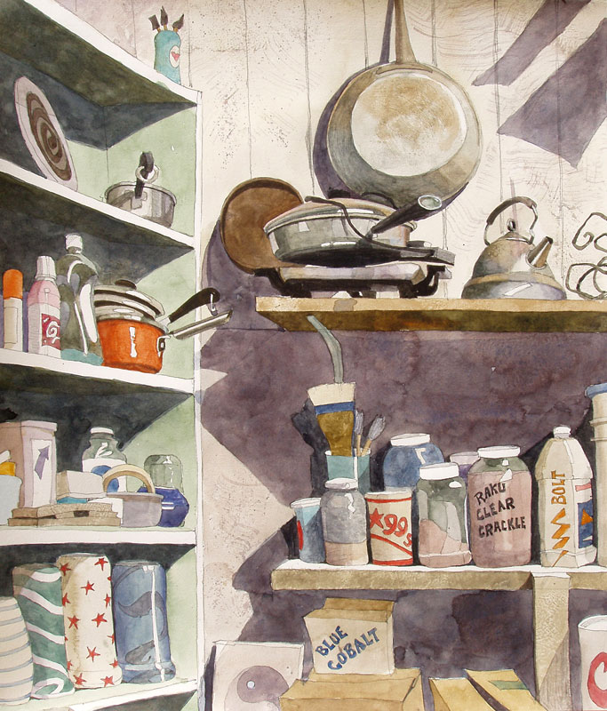 Pots, Pans, and Pigments by Eddie Flotte