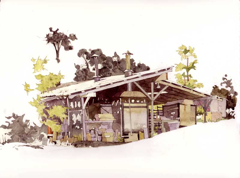 Pottery Kiln by Eddie Flotte