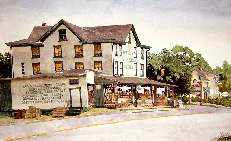 Reedy's General Store by Eddie Flotte