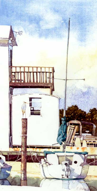 Siesta Key Marina by Eddie Flotte