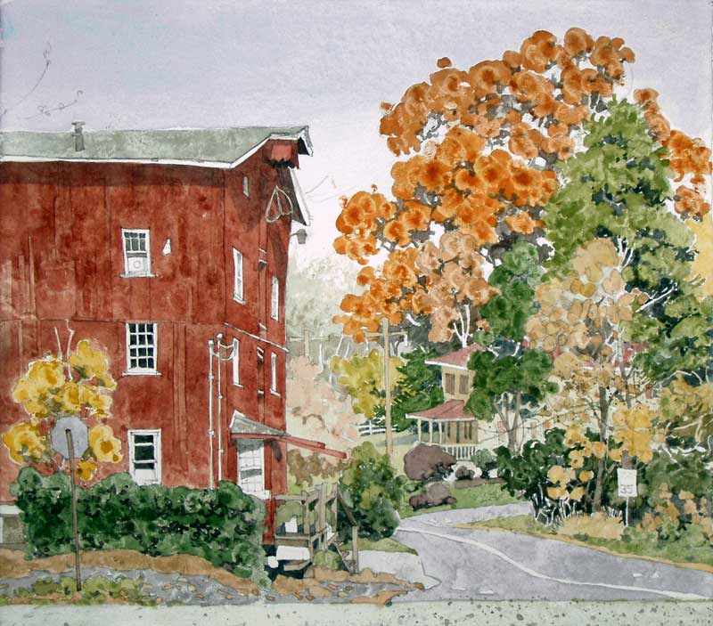 Spring Mount Saw Mill by Eddie Flotte