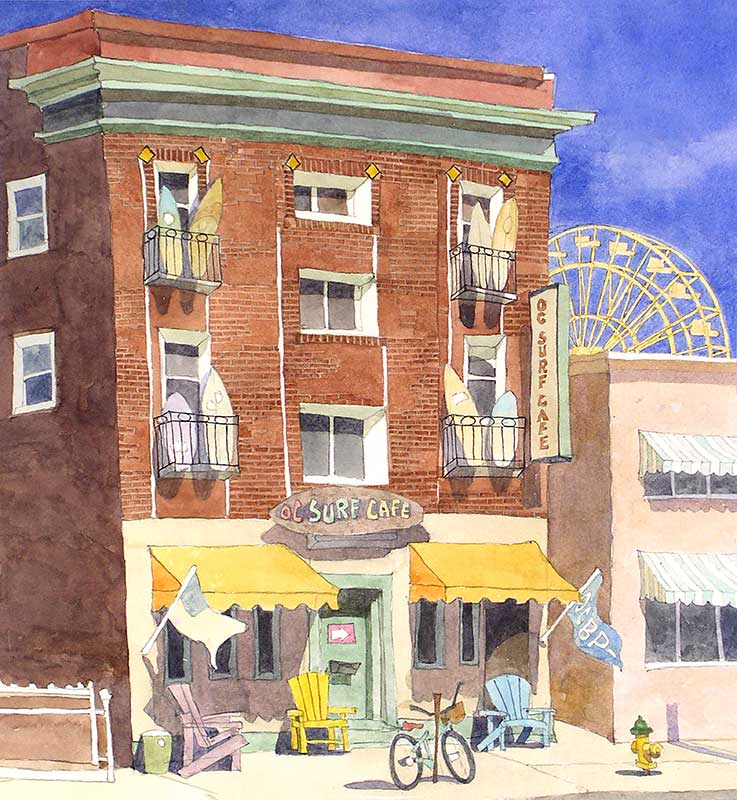 Surf Cafe' by Eddie Flotte