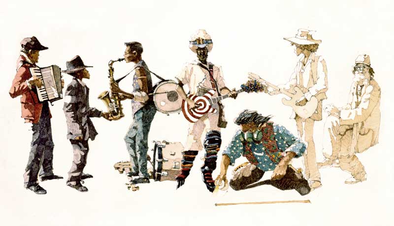 Venice Beach All Stars by Eddie Flotte
