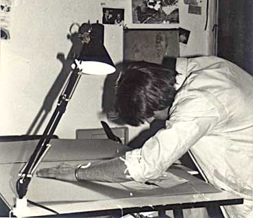 At My Drawing Board