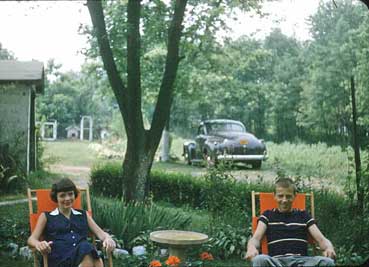 Eddie's Mother and Father in Center Square