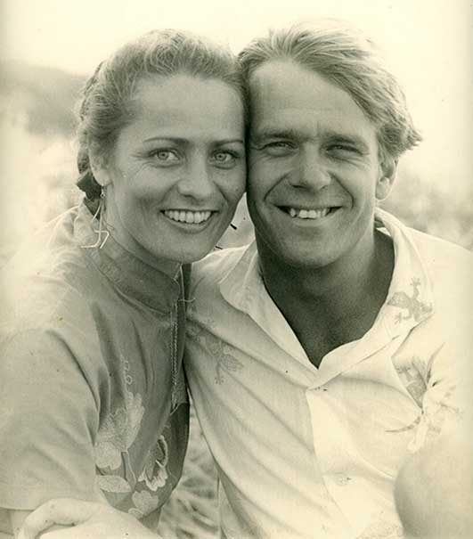 Sandy & Eddie bracing for Tsunami