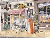 Painting by Eddie Flotte: A Taste Of Philly