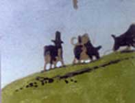 Painting by Eddie Flotte: A Most Adventurous Dairy Cow 01 Thumbnails
