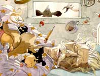 Painting by Eddie Flotte: A Most Adventurous Dairy Cow 21