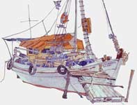 Painting by Eddie Flotte: Alexandrea