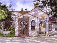 Painting by Eddie Flotte: Ambiance
