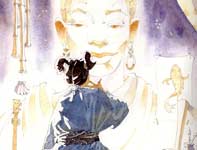 Painting by Eddie Flotte: Angkat 11