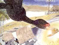 Painting by Eddie Flotte: Angkat 13