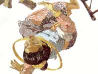 Painting by Eddie Flotte: Angkat 20