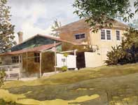 Painting by Eddie Flotte: Artist in Residence