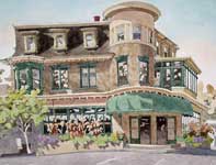 Painting by Eddie Flotte: Bent Elbow