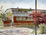 Painting by Eddie Flotte: Boiler Erection and Repair