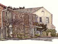 Painting by Eddie Flotte: Bolinas Museum and Thrift Shop