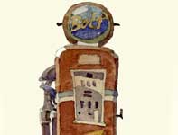 Painting by Eddie Flotte: Bolt 900