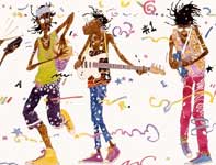 Painting by Eddie Flotte: Can Do