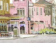 Painting by Eddie Flotte: Chatterbox