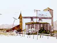 Painting by Eddie Flotte: County Line