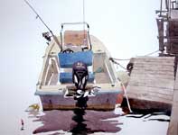 Painting by Eddie Flotte: Cowpens Island