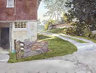 Painting by Eddie Flotte: Crackle Of Morning Sun