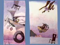 Painting by Eddie Flotte: Dreams of Flying