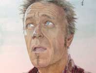 Painting by Eddie Flotte: Eddy Float