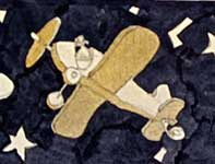 Painting by Eddie Flotte: Flyers