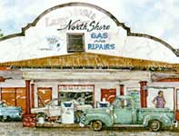 Painting by Eddie Flotte: Ghost of the Last Chance Texico