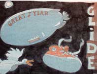 Painting by Eddie Flotte: Great Year